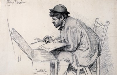 Portrait of Pere Ferran by Santiago Rusiñol